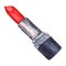 Watercolor women`s red lipstick cosmetics make up isolated