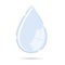 Waterdrop vector illustration icon