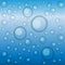 Waterdrops background vector illustration