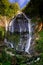 Waterfall of the acquapendente alpi apuane