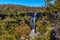 Waterfall across the Kangaroo River in New South Wales.