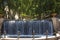 Waterfall of Ain Asserdoun from where water gushes from the freshwater spring and is the source of the city of Beni Mellal.