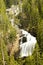 Waterfall along Beartooth Highway