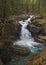 Waterfall along the Mount Rainier Eastside Trail