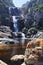 Waterfall along the Otter Hiking Trail