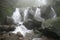 Waterfall Amboli ghat rainy season hill station  maharashtra india asia