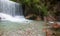 Waterfall on the Ardo stream in Bolzano Bellunese