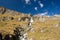 Waterfall in Austrian Alps Mountains