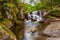 Waterfall during the autumn