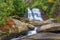 Waterfall during Autumn in the Appalachian mountains