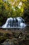 Waterfall in Autumn - Upper Falls of Fall Run Creek, Holly River State Park, West Virginia