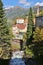 Waterfall in Bad Gastein, Austria, Europe.