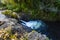 Waterfall of Bassin La Mer, Reunion Island