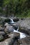 Waterfall of the Bassin Lucie in Reunion Island