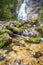 Waterfall in a Bavarian forest