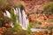 A waterfall - Beautiful Landscape - Havasupai Grand Canyon National Park Arizona AZ USA