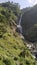 Waterfall in the beautiful mountain