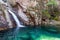 Waterfall in Bei Jiu Shui trail, Laoshan Mountain, Qingdao, China