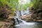 Waterfall by boat Pachmarhi, Madhya Pradesh