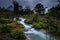 Waterfall Bondjok. North Vietnam.