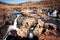 Waterfall at Bourke\'s Luck Potholes