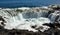 Waterfall in Bufadero La garita, Canary islands, photo series