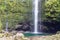 Waterfall at Caldeirao Verde