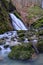 Waterfall in the canyon