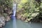 Waterfall in canyon of mandarin duck creek