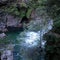 Waterfall at Capilano River Regional park