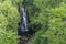 Waterfall Cascade du Sartre near Cheylade, region Auvergne, Cantal, France