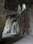 Waterfall in a cavern