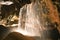 Waterfall in Cavern