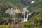 Waterfall in Chapada Veadeiros National Park Brazil