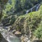 The waterfall and chasm Orido di Bellano - Lago di Como lake