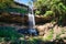 Waterfall close to Vientiane, Laos, Asien, Phou Phanang National Bio-Diversity Conservation Area. Beautiful nature