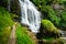 Waterfall - countryside landscape in a village in Cianjur, Java, Indonesia