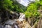Waterfall and creek in Odaesan