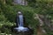 Waterfall creek in the reserve Verdon