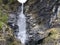 Waterfall on the creek Ri di Crois, Piano di Peccia (The Maggia Valley or Valle Maggia or Maggiatal)