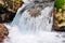 Waterfall curtain on the Milford Road, New Zealand