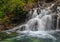 A Waterfall at Deception Creek , Washington State