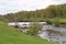 Waterfall On the Derwent - Chatsworth Estate, Derbyshire, UK