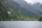 waterfall at Doubtful Sound Fiordland National Park New Zealand