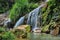 Waterfall El- Nicho in Cuba in the jungle natioanl park. It is situated in Zapata Peninsula