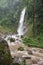 Waterfall `El Tirol` near the town of San Ramon, Chanchamayo, Junin, Peru
