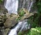 Waterfall in El Yunque Rain Forest on the Island of Puerto Rico