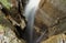 Waterfall Entrance At Mayei Cave In Ecuador