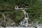 Waterfall and Eternal Spring Shrine at Taroko, Taiwan