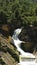 Waterfall excess water from Foix reservoir